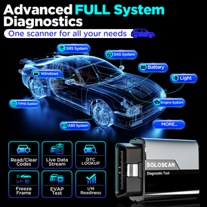 Herramienta de Diagnóstico para BMW KINGBOLEN Soloscan, Escaneo Completo del Sistema por Bluetooth, Codificación de ECU, Color Negro - Product Image 4