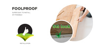 Parquet de Roble Europeo Sólido de Tres Capas, Económico, 100% Madera, para Interiores, Suelo de Madera SPC