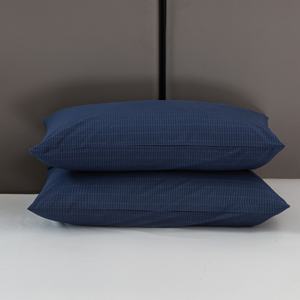 Taie d'oreiller conductrice antistatique en coton biologique à fibres d'argent, tricotée et brodée pour une meilleure qualité de sommeil à usage domestique - Product Image 1