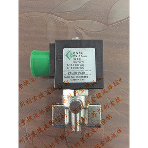 ODE Solenoid Valve 21L2K1V30 Stainless Steel PG1/4 DN3mm AC 230V 0-10 <b>Bar</b> Made In Italy - Product Image 1