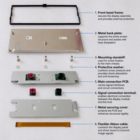 Modules LCD 12 pouces LS120M5LX08 LS120M5LX10 Panneau d'écran de voiture pour Ford Sync4 Navigation GPS