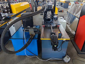 Máquina de quilla de marco de acero galvanizado de alta productividad Máquina formadora de rollos de ángulo de acero de perfil en V de metal - Product Image 5