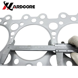 Kit de réparation moteur complet 6RB1 avec jeu de joints 1-11141142-0 1-87810316-0 compatible pour tête de cylindre d'excavatrice sur chenilles, couleur argent - Product Image 3