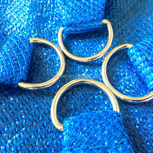 Écran solaire Anti UV résistant à l'eau Oxford HDPE tissu Triangle pare-soleil voile auvent pour extérieur Garden Party-Beige ombre Net - Product Image 1