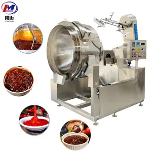 China Factory Indsutrial Electric Sauce Cooking Machine Chili Sauce Cooking Mixer Machine for Food Price