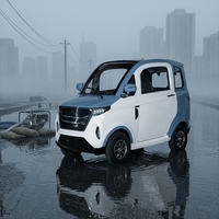 Nouvelle voiture électrique portable EEC, berline mini, propulsion arrière, 50 kW, manuelle, simple transmission, sièges légers, caméra métallique, sans permis de conduire