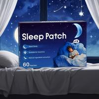 Patch corporel transdermique chinois pour le sommeil, avec logo personnalisé, infusé aux herbes, parfum lavande, autocollant de soin de santé