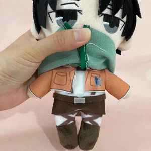 <span class=keywords><strong>Figura</strong></span> de peluche de Anime de Shingeki No Kyojin <span class=keywords><strong>Eren</strong></span> <span class=keywords><strong>Jaeger</strong></span> de 20CM, <span class=keywords><strong>figura</strong></span> de dibujos animados al por mayor, juguete de peluche de Anime suave y bonito - Product Image 6