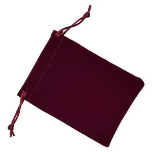 Sac à bijoux en velours personnalisé de luxe avec logo pour bracelet, collier, emballage de bonbons, pochette pour bijoux, sac cadeau haut de gamme - Product Image 5