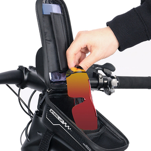 Bolsa impermeable para bicicleta Wheelup, bolsa delantera superior, accesorios para bicicleta, accesorios para manillar de ciclismo - Product Image 3