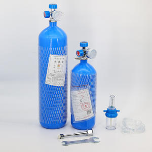 Juego de Cilindros de Oxígeno de 4L con Regulador y Manguera para Uso en Exteriores a Gran Altitud - Product Image 3