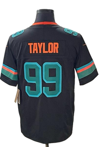 Camiseta de Fútbol Americano Barata al por Mayor, Transpirable, de Manga Corta, Opción de Talla Grande, con Diseño de los Miami Dolphins y Tyreek Hill - Product Image 3