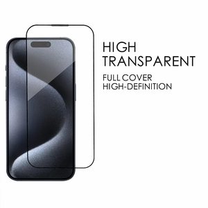 Protector de Pantalla de Vidrio Templado 2.5D Premium 9H para <span class=keywords><strong>iPhone</strong></span> 13 <span class=keywords><strong>14</strong></span> 15 16 <span class=keywords><strong>Pro</strong></span> Max <span class=keywords><strong>Cristal</strong></span> Templado - Product Image 2