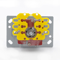 Joystick lumineux LED RVB avec micro-interrupteur pour machine à griffes d'arcade Jeux de ville à pièces Jouet de capture de poupée Cadeaux Machine