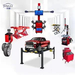 High Quality Garage Car Repair Equipment Combos Tyre Changer Wheel Balancer Car Lifter 3d Wheel Alignment