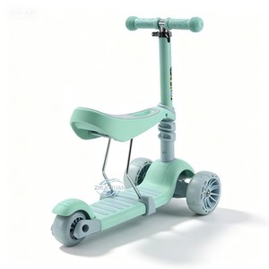 Patinete deslizante infantil reestructurables Flawless Space, sistema de conducción dual para interiores y exteriores con asistencia parental desmontable - Product Image 3