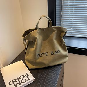 2025 haut de gamme rétro <span class=keywords><strong>sac</strong></span> fourre-tout épaissi toile <span class=keywords><strong>sac</strong></span> à main fermeture à glissière coton grande capacité étudiant école <span class=keywords><strong>sac</strong></span> à bandoulière - Product Image 3