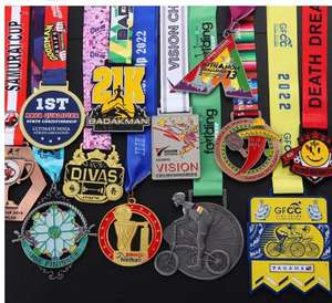 سعر المصنع شعار مخصص سبائك الزنك ميدالية شخصية الجري الرياضة الرقص بطولة الجودو الكاراتيه الحدث الجوائز واللوحات - Product Image 6