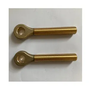 Customized Bronze Fastener Stainless Steel Bolt With Long Thread Fastening Tools Screw And Fastener