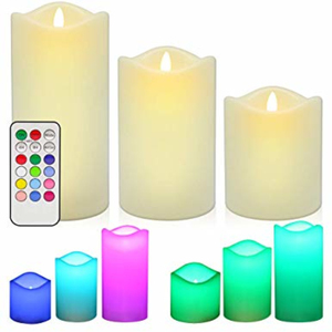 <span class=keywords><strong>LED</strong></span> mum alevsiz mum gece lambası uzaktan kumanda simüle mumlar Tealight flaş alev kokteyl parti gece lambası - Product Image 6