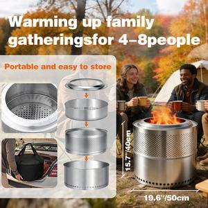 Brûleur à gaz naturel en acier inoxydable avec dôme, allumage manuel, design moderne, chauffage rapide réglable pour usage extérieur - Product Image 3