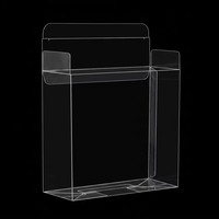 Boîte de présentation en plastique ETB compatible avec Elite Trainer Box, matériau PET transparent de 0,5 mm d'épaisseur