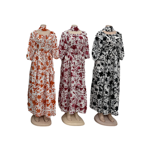 2024 bata de <span class=keywords><strong>mujer</strong></span> con <span class=keywords><strong>turbante</strong></span> Dubai vestido de noche africano moda musulmana satén marroquí vestido de novia africano boubouDress - Product Image 3