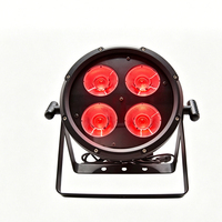 Luz LED COB de 4 Ojos Súper Brillante, Resistente al Agua IP65, 200W RGBW 4en1, Lámpara para Espectáculos al Aire Libre