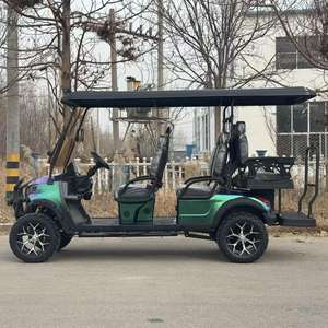 Le chariot de golf tout-terrain rocailleux avec le moteur 5000W montent des pentes 30 ° facilement - Product Image 2