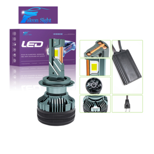Falconsight Haute Puissance Super Lumineux 200w 60000lm Voiture Led <span class=keywords><strong>Phare</strong></span> H11 Led H4 H7 9005 9006 Accessoires De Voiture Auto Voitures Phares - Product Image 5