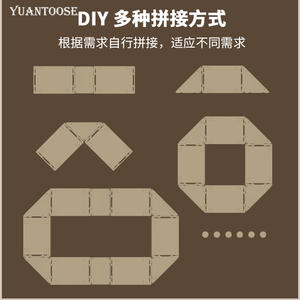 Mesa Plegable de Aleación de Aluminio Yuantoose, 40x60x37cm, Portátil, Ligera, Rectangular, para Exteriores, Camping y Barbacoa - Product Image 3