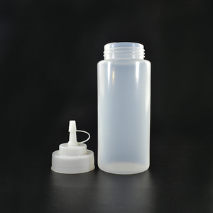 Bouteilles de condiment en plastique à presser, sans BPA, distributeurs de sauce tomate en plastique pour le ketchup et le barbecue - Product Image 4