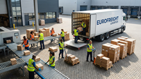 Envío Económico LCL+Camiones CN Países Bajos Entrega Rentable para Carga Sobredimensionada Soporte Amazon FBA Tránsito de 15-35 Días