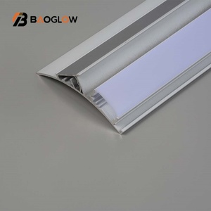 2025 Factory Price Exposed Waistline Stair Handrail Handle Free Drawers Aluminum Led Aluminum Profile Led Strip Channel - Product Image 4