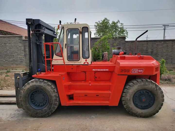 Second Hand Heavy Duty Used 3 Ton Mitsubishi FD250 Diesel Forklift with ...