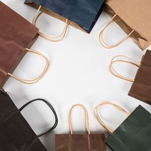 Bolsa de Papel Kraft con Logotipo Personalizado e Asa de Cuerda para Café y Comida para Llevar, Ideal para Promociones - Product Image 6