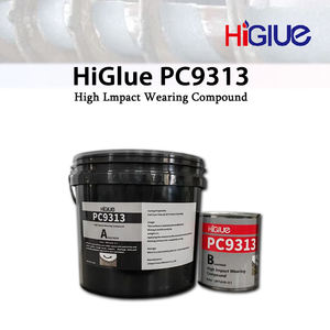 Adhésif époxy à double composant HiGlue rempli de billes céramiques 9313-Wear Guard Haute charge pour la construction et la réparation Seau de 10 kg - Product Image 3