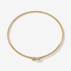 14k Gold Laboratory Grown Pear Cut Diamond <strong>Torque</strong> <strong>Bangle</strong> Fashion Designer <strong>Bangles</strong> for Women Minimalistic Bracelet <strong>Bangles</strong> - Product Image 4