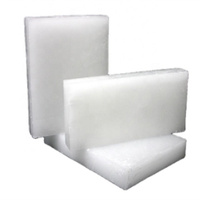 Cire de paraffine de marque Kunlun, teneur en huile inférieure à 0,75 %, 48-72 DEG.C, couleur blanche, bloc de 5 kg/pièce*5