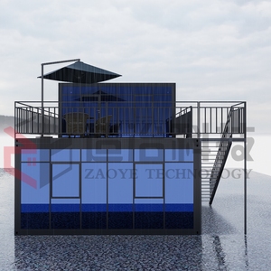 Zaoye 20FT Prefab Container Houses Panel de pared Cheap Sleeping para <span class=keywords><strong>Hotel</strong></span> Listo Hecho 3 Dormitorio Prefabricado - Product Image 2