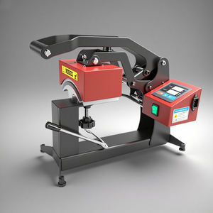 Équipement d'impression par transfert de chaleur numérique de vêtement d'approvisionnement direct d'usine 38*38 presse à chaud de repassage plat manuel - Product Image 1