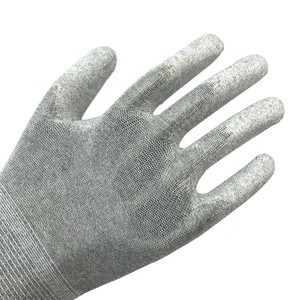 NMsafety <span class=keywords><strong>ESD</strong></span> PU перчатки производитель нейлоновые антистатические перчатки сенсорный экран автомобильные перчатки - Product Image 4