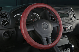 LCRTDS Protecteur de volant en cuir de qualité supérieure Accessoire d'intérieur de voiture Modèle Ranger - Product Image 4