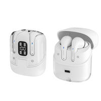 Meilleures ventes en Europe et en Amérique, écouteurs intra-auriculaires DX-16 de haute qualité, affichage numérique, écouteurs sans fil étanches