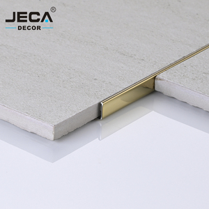 Foshan Factory JECA Dekorative L-förmige Metall verkleidung Edelstahl fliesen Eck verkleidung für Wand dekoration Boden übergangs streifen - Product Image 5