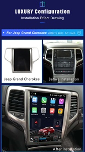 128GB Android coche GPS navegación para <span class=keywords><strong>Jeep</strong></span> Grand <span class=keywords><strong>Cherokee</strong></span> <span class=keywords><strong>2008</strong></span>, 2009-2013 Multimedia reproductor de radio auto ESTÉREO - Product Image 2