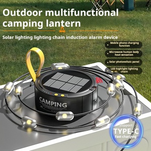 Lampe de camping solaire LED portable de type C, moderne et de haute qualité, en verre, couleur et taille personnalisables, OEM/ODM personnalisable - Product Image 6