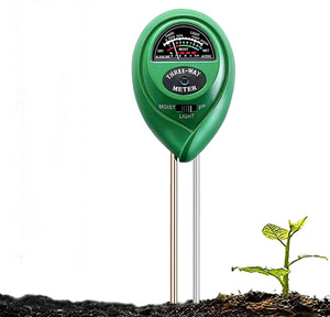 3-trong-1 Thép không gỉ thăm dò đất Ph/ánh sáng/độ ẩm mét cho trong nhà ngoài trời nhà máy bãi cỏ không có pin chậu hoa phong cách hiện đại - Product Image 1