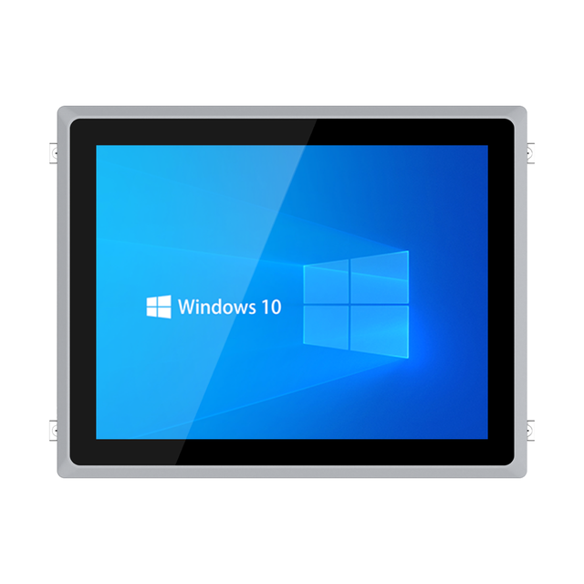 15 Inch IP65 Waterproof Fanless Capacitive Touch Screen Aluminum Housing Panel Mount FHD Display Rugged Grade Industrial Monitor