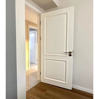 Porte en bois insonorisée style ferme, surface brute, ouverture latérale pour appartement, hall, cuisine, chambre, sous-sol